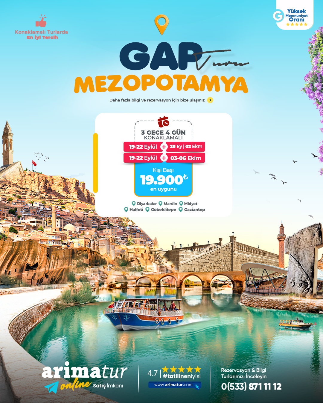 GÜNEYDOGU ANADOLU TURU